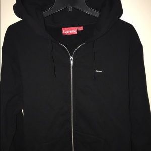 Supreme Small Box Zip Up Sweatshirt